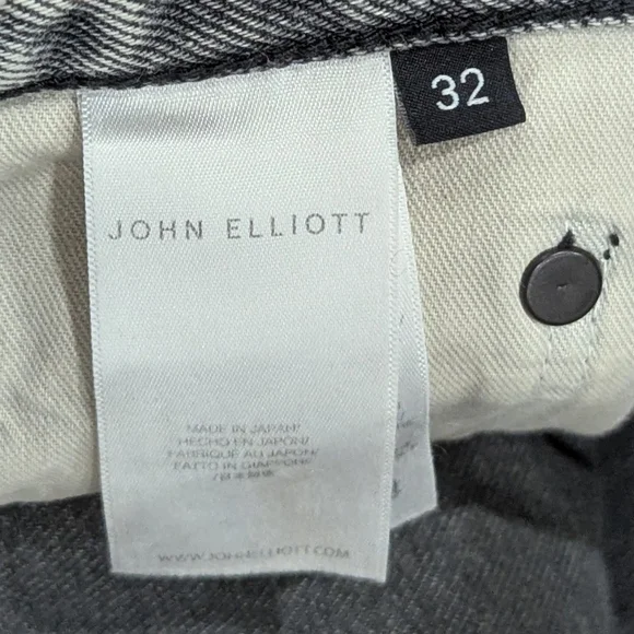 $448 Mens John Elliot The Cast 2 Rigid Denim Jeans Playa US 32